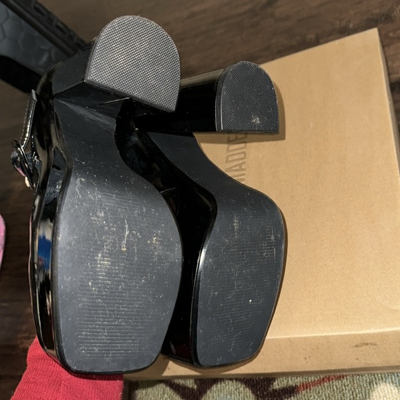 Platform heels Bright black patent Steve Madden - Picture 6 of 7